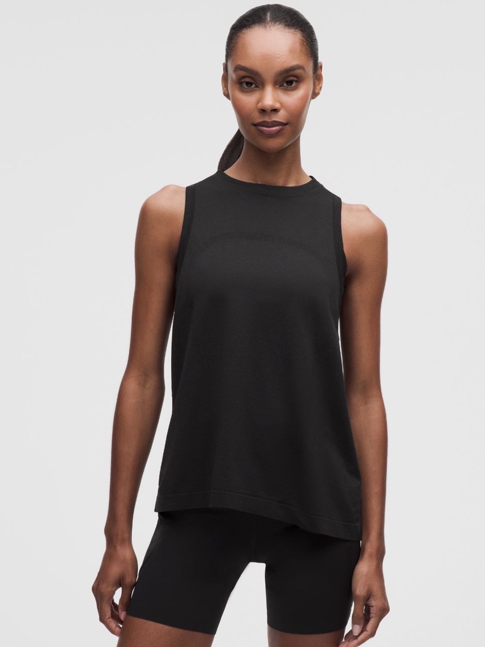 Lululemon Swiftly Relaxed Tank Black (Size 6)